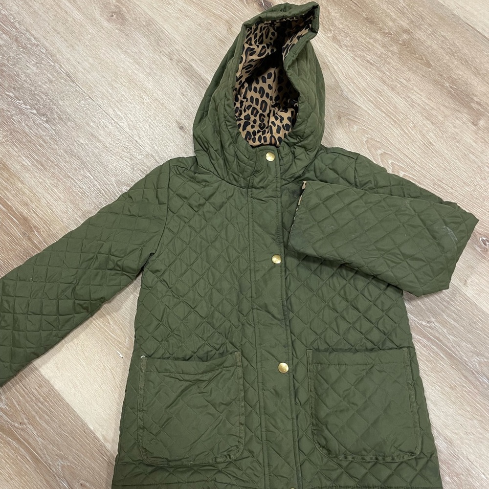 J crew Barbour style jacket 8